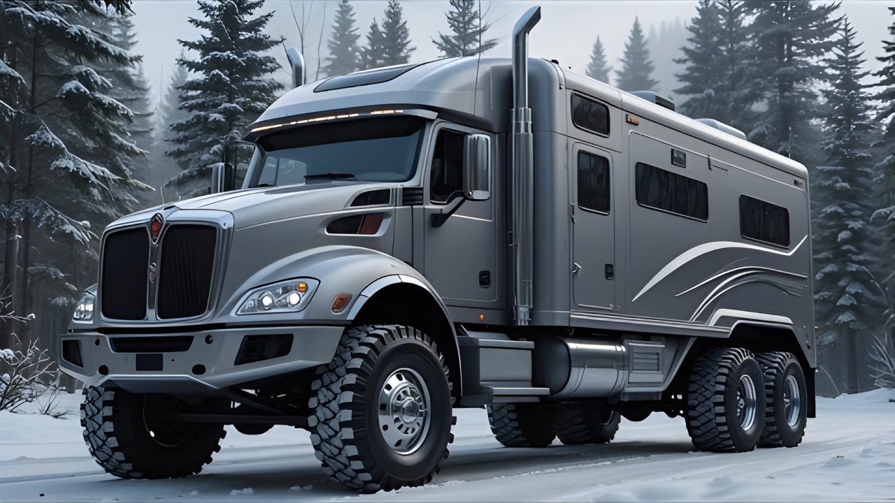 Kenworth W900 Motorhome 2026: lujo sobre ruedas con dos dormitorios y confort hogareño