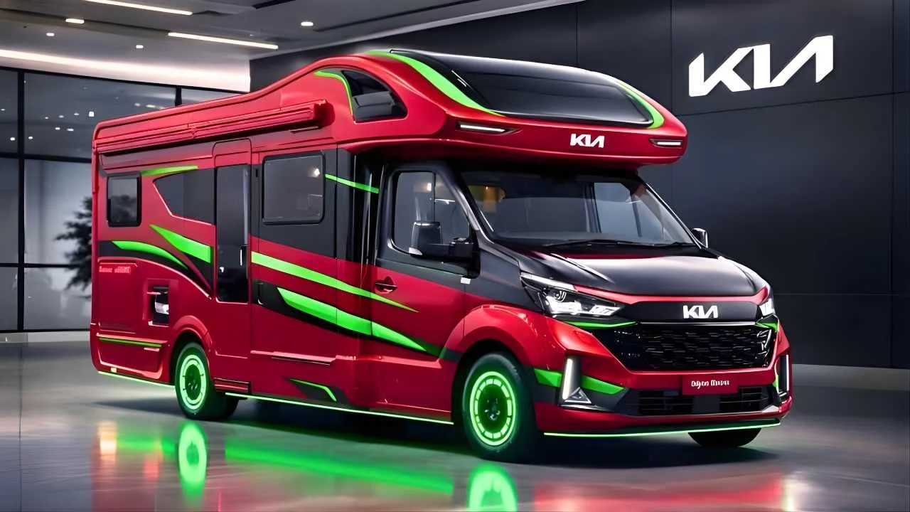 Kia Motorhome 2026: diseño moderno, tecnología inteligente, confort y características listas para la aventura