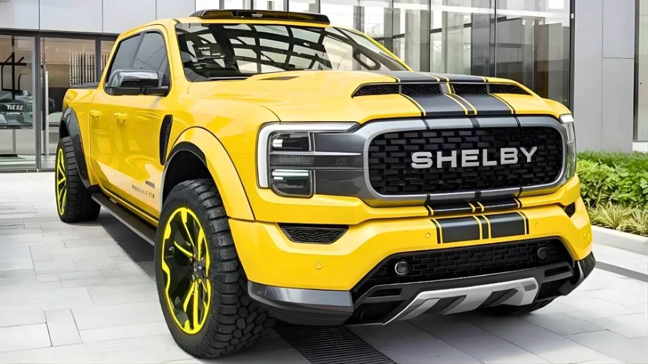 Shelby Pickup 2026: diseño agresivo, confort premium y alto rendimiento