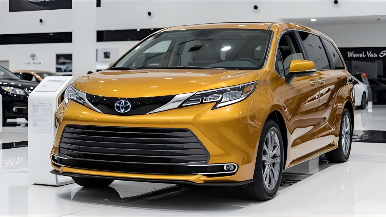 Toyota Sienna Hybrid 2026: Más Eficiencia, Espacio, Tecnología y Confort