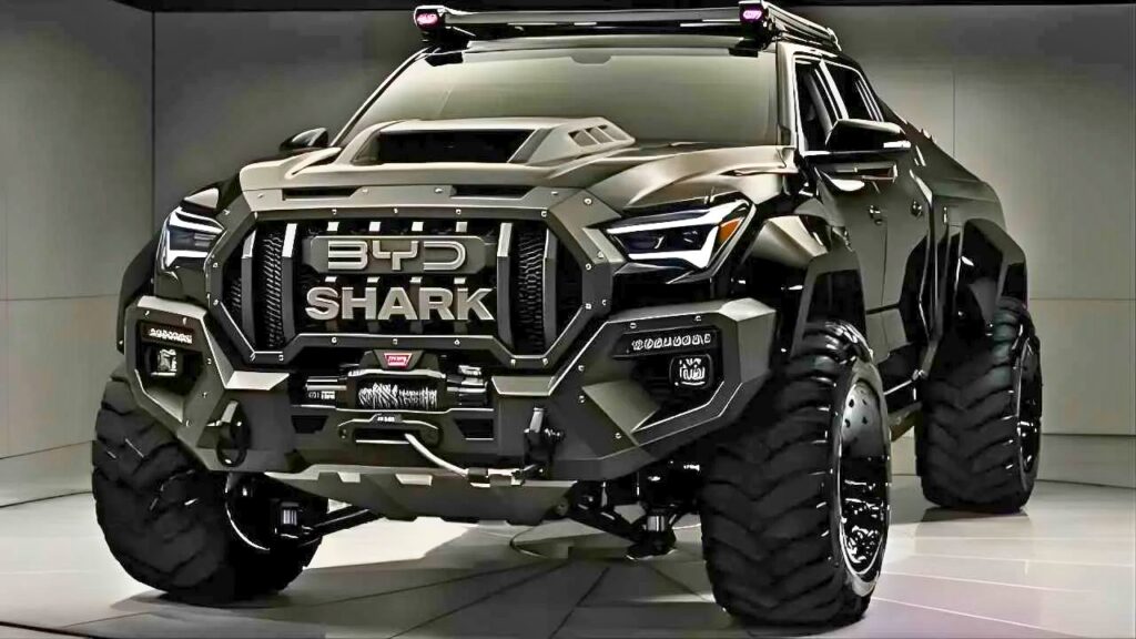 BYD Shark Pickup 2027: la camioneta híbrida más potente y versátil del mercado