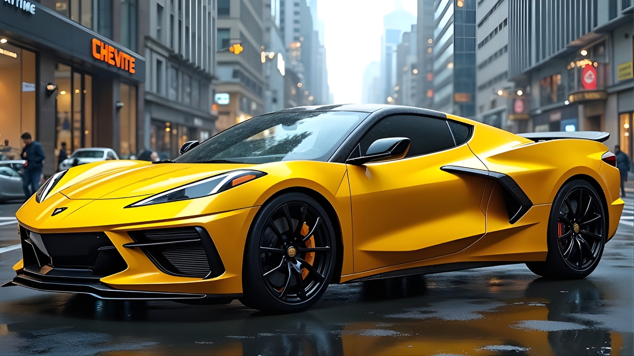 Chevrolet Corvette C8 2026: Diseño Icónico y Estilo Deportivo con Características Sorprendentes